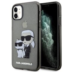 Karl Lagerfeld KLFLBKPXKSB iPhone X|Xs czarny|black bookcase Signature Glitter цена и информация | Чехлы для телефонов | kaup24.ee