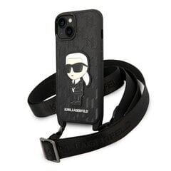 Karl Lagerfeld KLFLBKPXKSB iPhone X|Xs czarny|black bookcase Signature Glitter цена и информация | Чехлы для телефонов | kaup24.ee