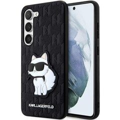 Karl Lagerfeld KLHCS23MSAKLHCPK S23+ S916 hardcase czarny|black Saffiano Monogram Choupette цена и информация | Чехлы для телефонов | kaup24.ee