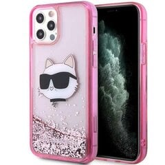 Karl Lagerfeld KLHCS23SSNIKBCP S23 S911 hardcase różowy|pink Silicone Ikonik цена и информация | Чехлы для телефонов | kaup24.ee