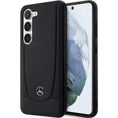 Mercedes MEHCS23MARMBK S23+ S916 czarny|black hardcase Leather Urban цена и информация | Чехлы для телефонов | kaup24.ee