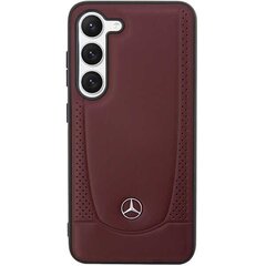 Mercedes MEHCS23LARMRE S23 Ultra S918 czerwony|red hardcase Leather Urban Bengale цена и информация | Чехлы для телефонов | kaup24.ee