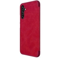 Nillkin Qin Book Case for Samsung Galaxy A34 5G Red цена и информация | Чехлы для телефонов | kaup24.ee