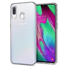 Spigen Liquid Crystal Samsung A40 A405 618CS26245 Clear цена и информация | Чехлы для телефонов | kaup24.ee