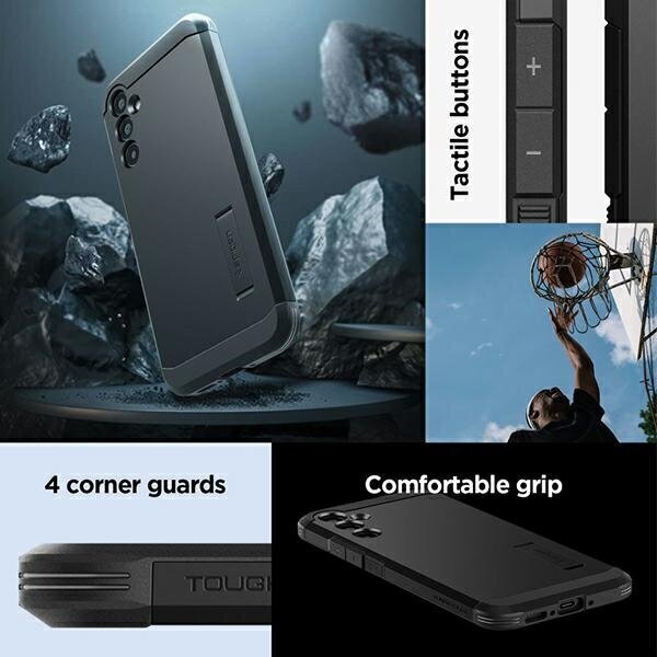 Spigen Tough Armor Case, must hind ja info | Telefoni kaaned, ümbrised | kaup24.ee