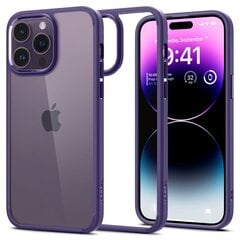 Spigen Ultra Hybrid iPhone 14 Pro, deep purple цена и информация | Чехлы для телефонов | kaup24.ee