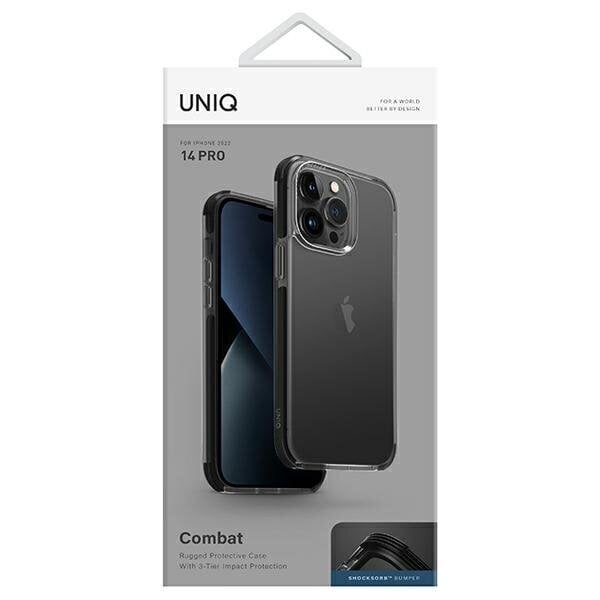 Uniq Combat Case, must цена и информация | Telefoni kaaned, ümbrised | kaup24.ee