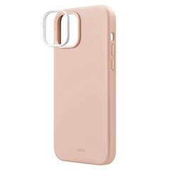 UNIQ etui Lino Hue iPhone 14 Pro 6,1" Magclick Charging rózowy|blush pink цена и информация | Чехлы для телефонов | kaup24.ee