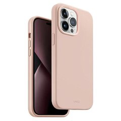 UNIQ etui Lino iPhone 14 Pro Max 6,7" różowy|pink blush цена и информация | Чехлы для телефонов | kaup24.ee