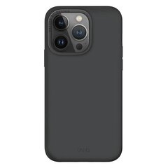 UNIQ etui Lino Hue iPhone 14 Pro 6,1" Magclick Charging szary|charcoal grey цена и информация | Чехлы для телефонов | kaup24.ee