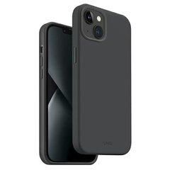 UNIQ etui Lino Hue iPhone 14 Plus 6,7" Magclick Charging szary|charcoal grey цена и информация | Чехлы для телефонов | kaup24.ee