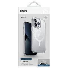 UNIQ etui Combat iPhone 14 Pro 6,1" Magclick Charging przeźroczysty|dove satin clear цена и информация | Чехлы для телефонов | kaup24.ee