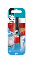 Клей Bison Glue Super Glue Gel, 2 г, набор из 12 упаковок цена и информация | Клей | kaup24.ee