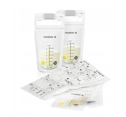 Kotid rinnapiimale Medela, 25 tk. hind ja info | Medela Toitmiseks | kaup24.ee