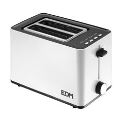 Тостер EDM White Design Белый 850 W цена и информация | Тостеры | kaup24.ee