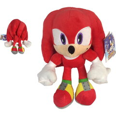 Sonic The Hedgehog - Plüüsist mänguasi Knuckles- 30 cm hind ja info | Pehmed mänguasjad | kaup24.ee