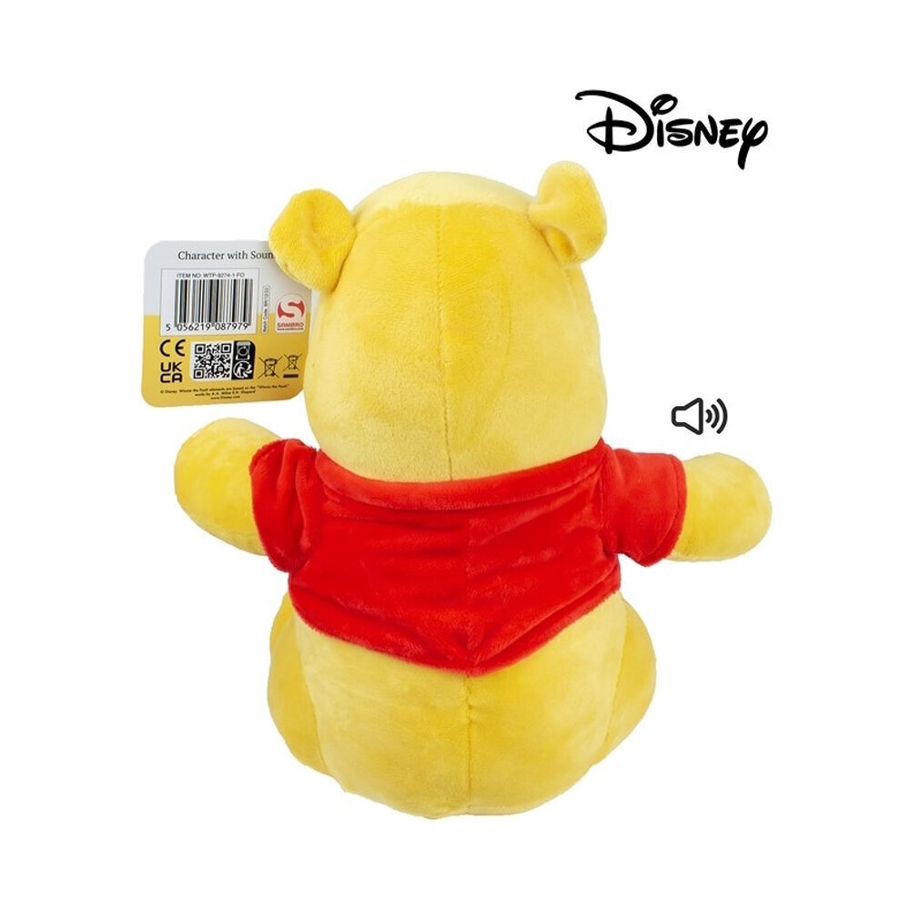 Pehme helidega mänguasi Disney Karupoeg Puhh (Winnie the Pooh), 30 cm цена и информация | Pehmed mänguasjad | kaup24.ee