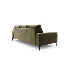 Трехместный диван Velvet Larnite, 222x102x90 см, цвет зеленый цена и информация | Диваны | kaup24.ee
