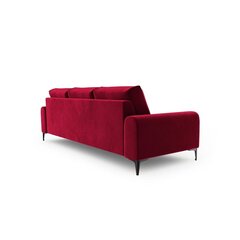 Трехместный диван Velvet Larnite, 222x102x90 см, цвет красный цена и информация | Диваны | kaup24.ee