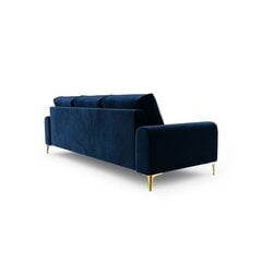 Трехместный диван Velvet Larnite, 222x102x90 см, синий цена и информация | Диваны | kaup24.ee