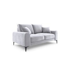 Двухместный диван Velvet Larnite, 172x102x90 см, серый цена и информация | Диваны | kaup24.ee