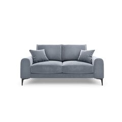 Двухместный диван Velvet Larnite, 172x102x90 см, темно-синий цвет цена и информация | Диваны | kaup24.ee