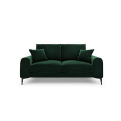 Двухместный диван Velvet Larnite, 172x102x90 см, темно-зеленый цена и информация | Диваны | kaup24.ee