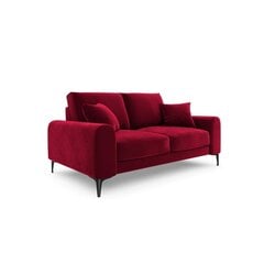 Двухместный диван Velvet Larnite, 172x102x90 см, красный цвет цена и информация | Диваны | kaup24.ee