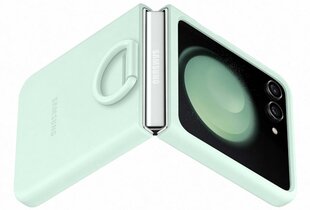 PF731TME Силиконовый чехол с кольцом предназначен для Samsung Galaxy Flip 5, Цвет зеленый океан цена и информация | Чехлы для телефонов | kaup24.ee