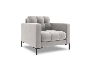 Кресло Cosmopolitan Design Bali 1S-V, светло-серый/черный цвет цена и информация | Кресла в гостиную | kaup24.ee