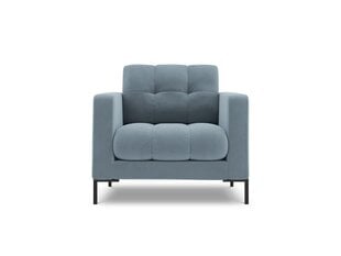 Кресло Cosmopolitan Design Bali 1S-V, светло-синий/черный цвет цена и информация | Кресла | kaup24.ee