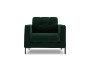 Кресло Cosmopolitan Design Bali 1S-V, зеленый/черный цвет цена и информация | Кресла в гостиную | kaup24.ee