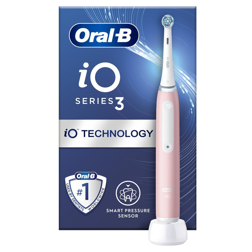 Oral-B iO3 Series Blush Pink hind ja info | Elektrilised hambaharjad | kaup24.ee