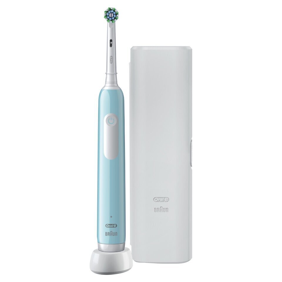 Oral-B Pro Series 1 Caribeean Blue + Travel Case hind ja info | Elektrilised hambaharjad | kaup24.ee