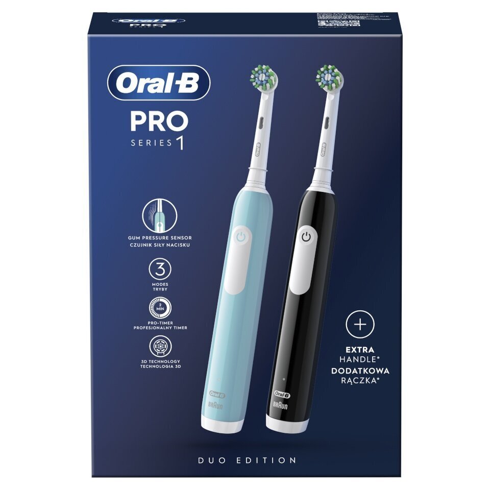 Oral-B Pro Series 1 + Duo pack hind ja info | Elektrilised hambaharjad | kaup24.ee