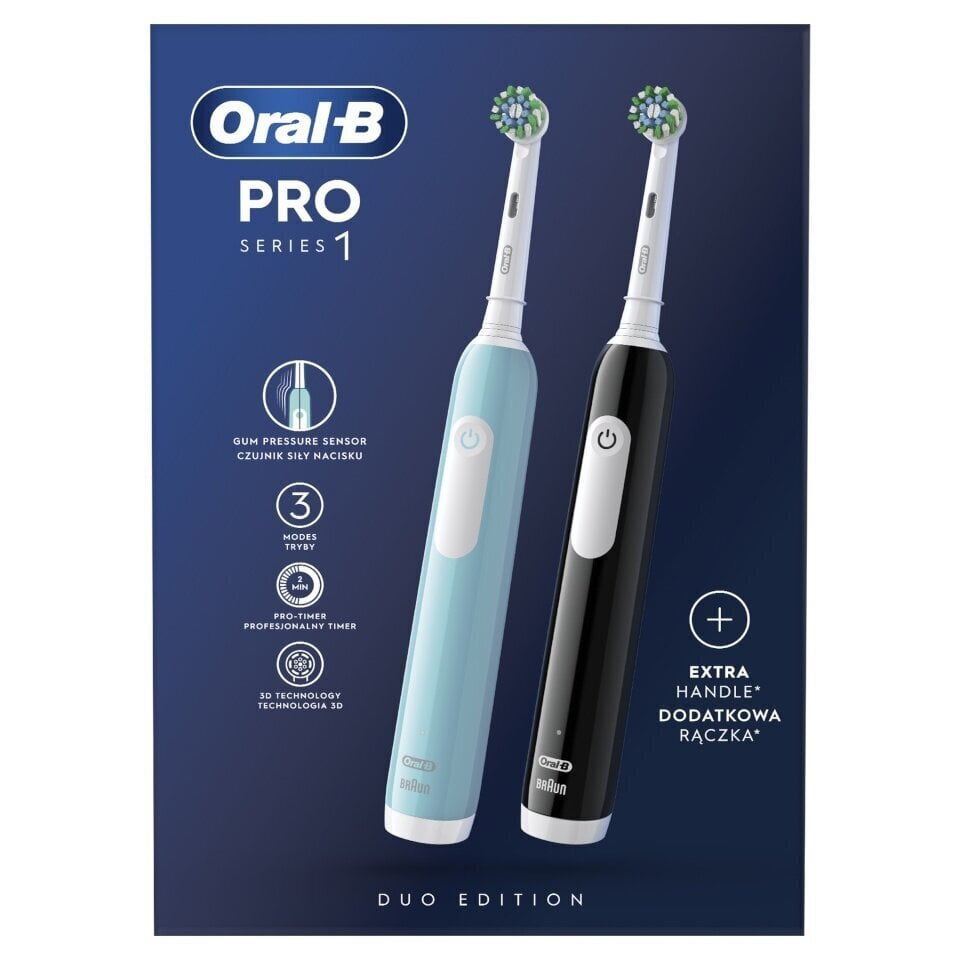 Oral-B Pro Series 1 + Duo pack hind ja info | Elektrilised hambaharjad | kaup24.ee