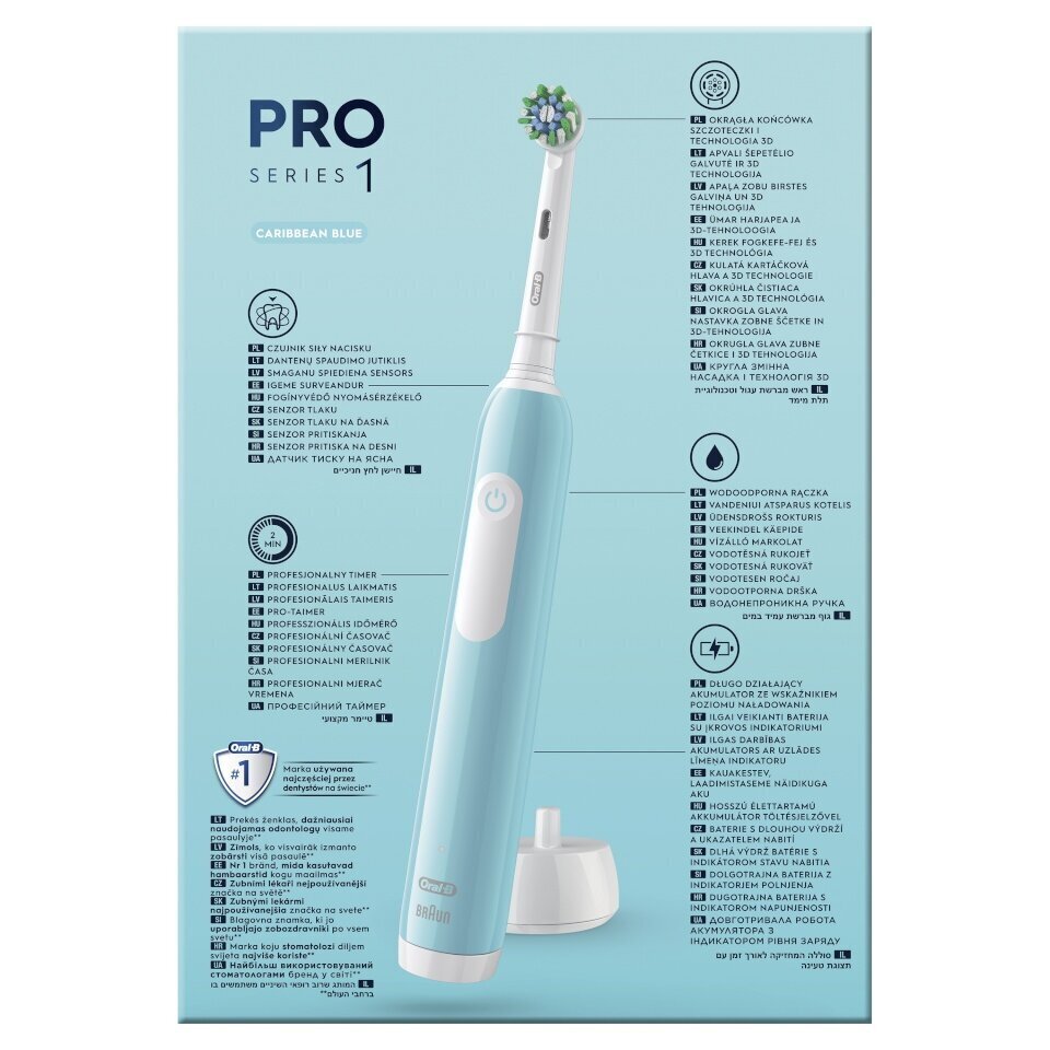 Oral-B Pro Series 1 + Duo pack hind ja info | Elektrilised hambaharjad | kaup24.ee