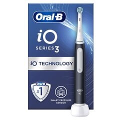 Oral-B iO3 Series Matt Black цена и информация | Электрические зубные щетки | kaup24.ee