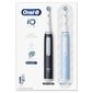 Oral-B iO3 Series Matt Black/Ice Blue Duo Pack цена и информация | Elektrilised hambaharjad | kaup24.ee