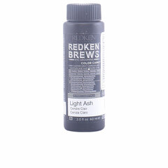 Püsivärvikreem Redken Brews Brews Color /NA Tuhkjas Hele toon (60 ml) hind ja info | Juuksevärvid | kaup24.ee
