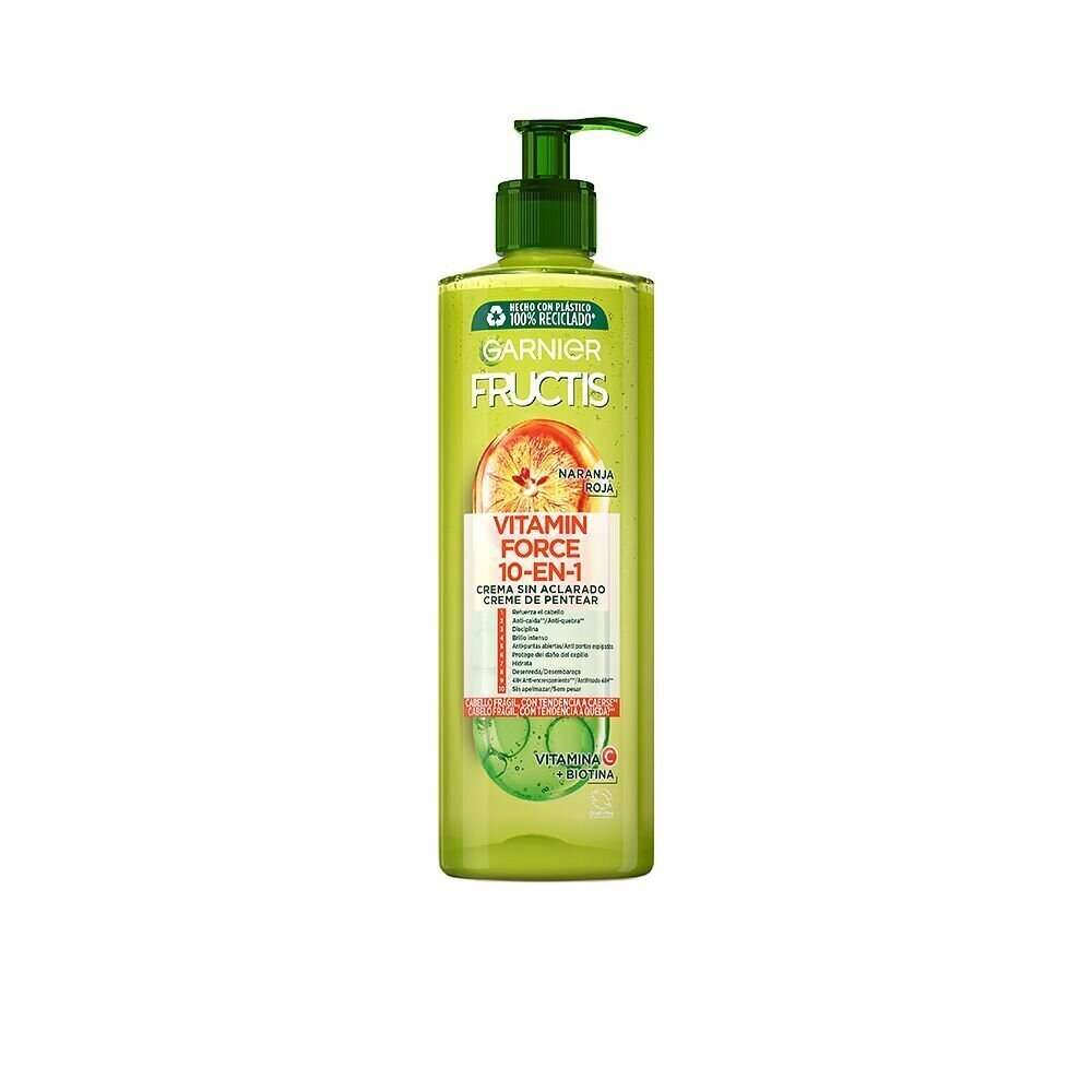 Juustessejäetav palsam Garnier Fructis Vitamin Force Kukkumisvastane (400 ml) hind ja info | Juuksepalsamid | kaup24.ee