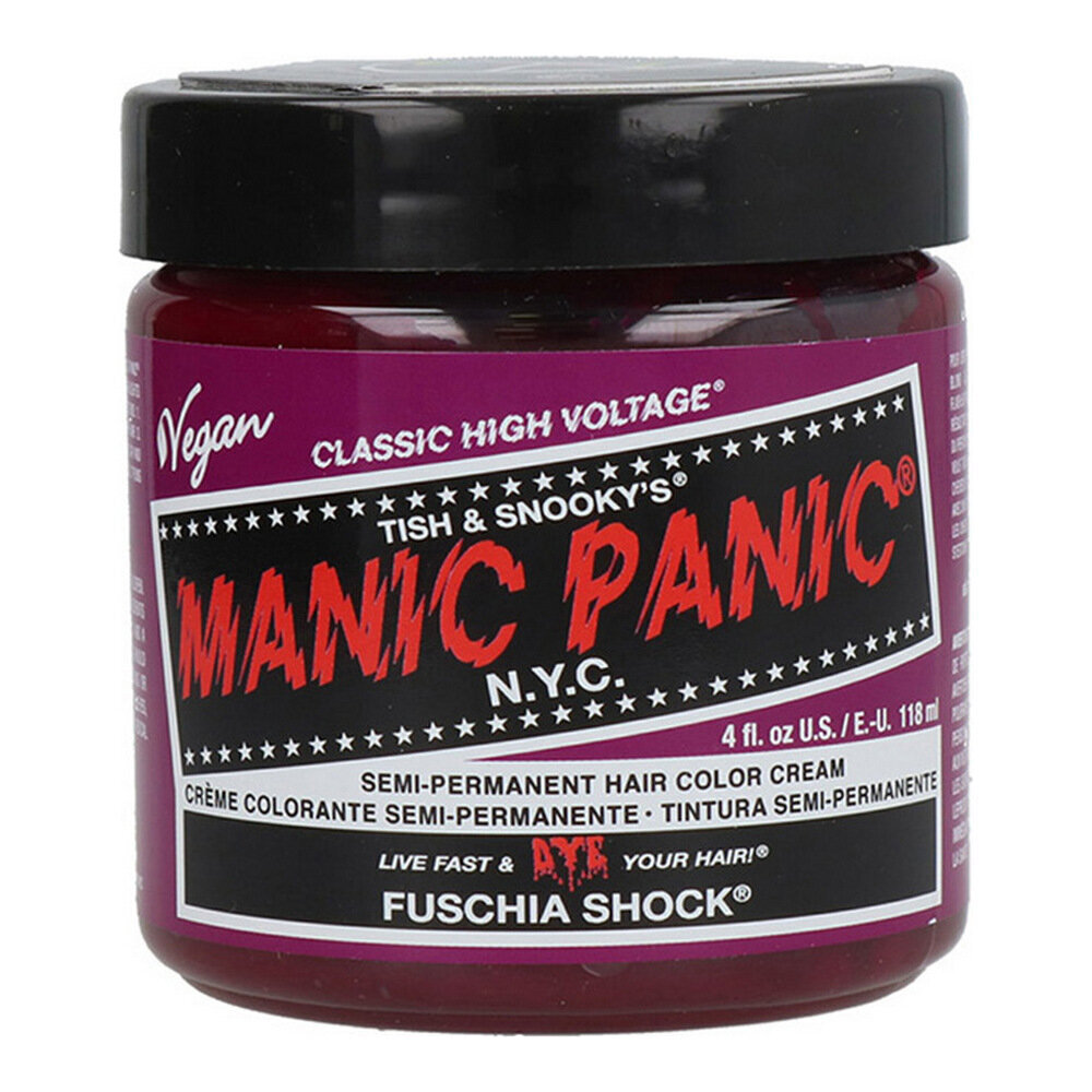 Püsivärv Classic Manic Panic ‎HCR 11013 Fuschia Shock (118 ml) цена и информация | Juuksevärvid | kaup24.ee