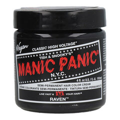 Краска для волос Classic Manic Panic ‎HCR 11007 raven цена и информация | Краска для волос | kaup24.ee