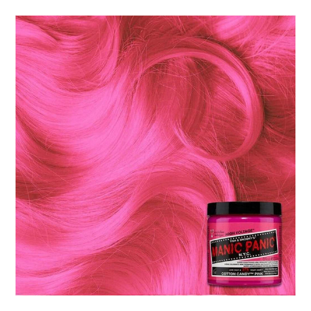 Püsivärv Classic Manic Panic ‎HCR 11004 Cotton Candy Pink (118 ml) hind ja info | Juuksevärvid | kaup24.ee