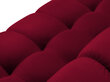 Pehme nurgadiivan Cosmopolitan Design Bali 7S-VUR, punane/must цена и информация | Nurgadiivanid ja nurgadiivanvoodid | kaup24.ee