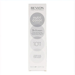 Püsivärvikreem Revlon Nutri Color 1011 - Intense Silver 3-in-1 (100 ml) hind ja info | Juuksevärvid | kaup24.ee