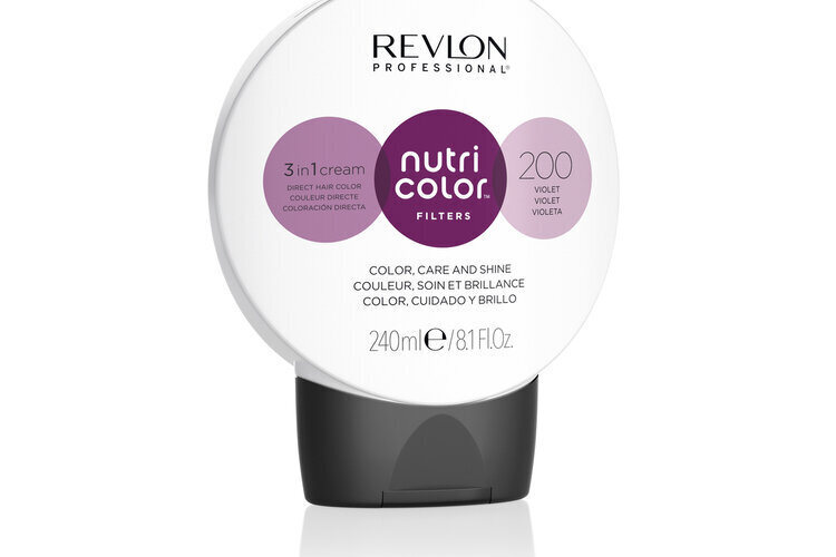 Püsivärv Nutri Color Revlon 200 Lilla (240 ml) цена и информация | Juuksevärvid | kaup24.ee