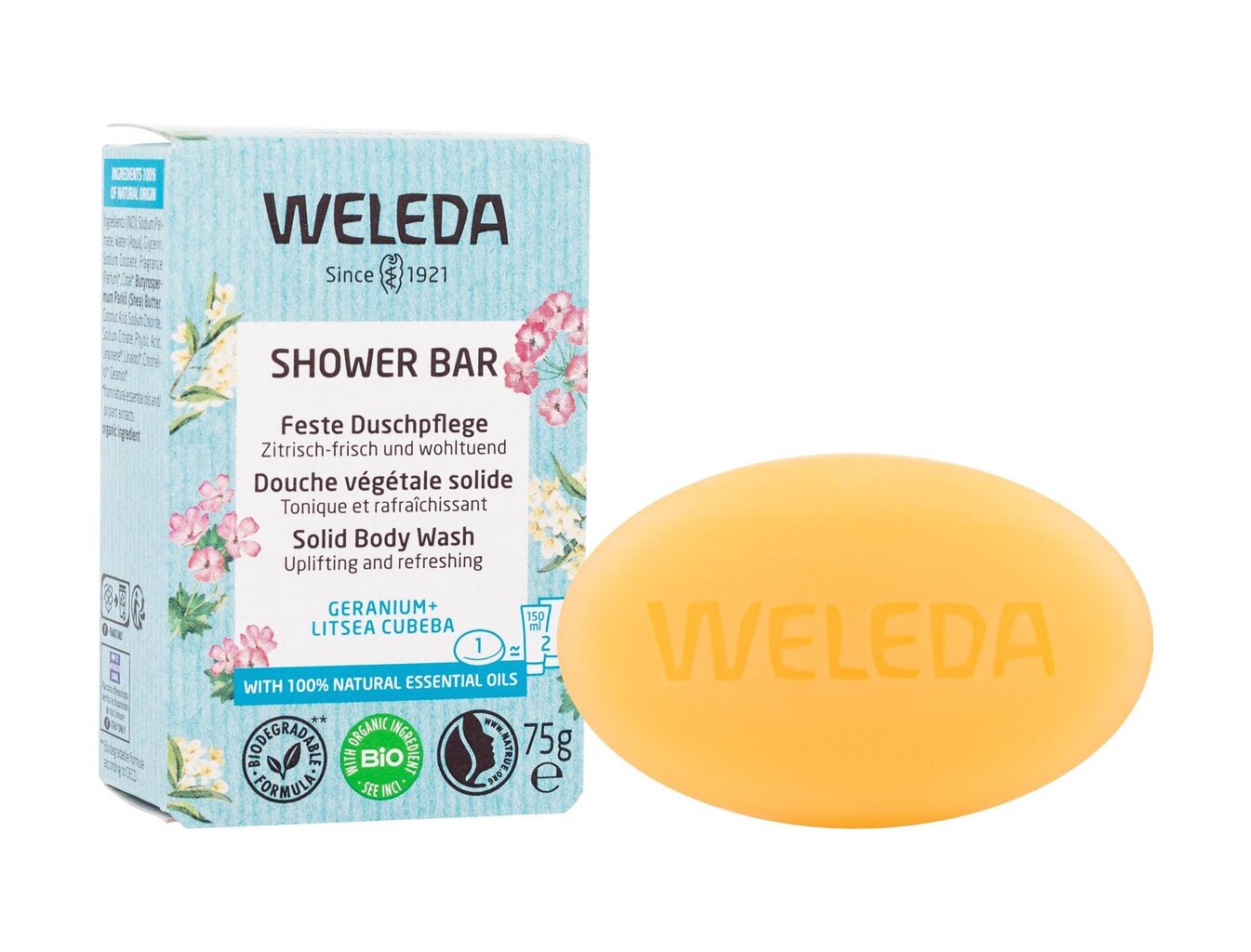 Seep Weleda Värskendav (75 g) цена и информация | Seebid | kaup24.ee