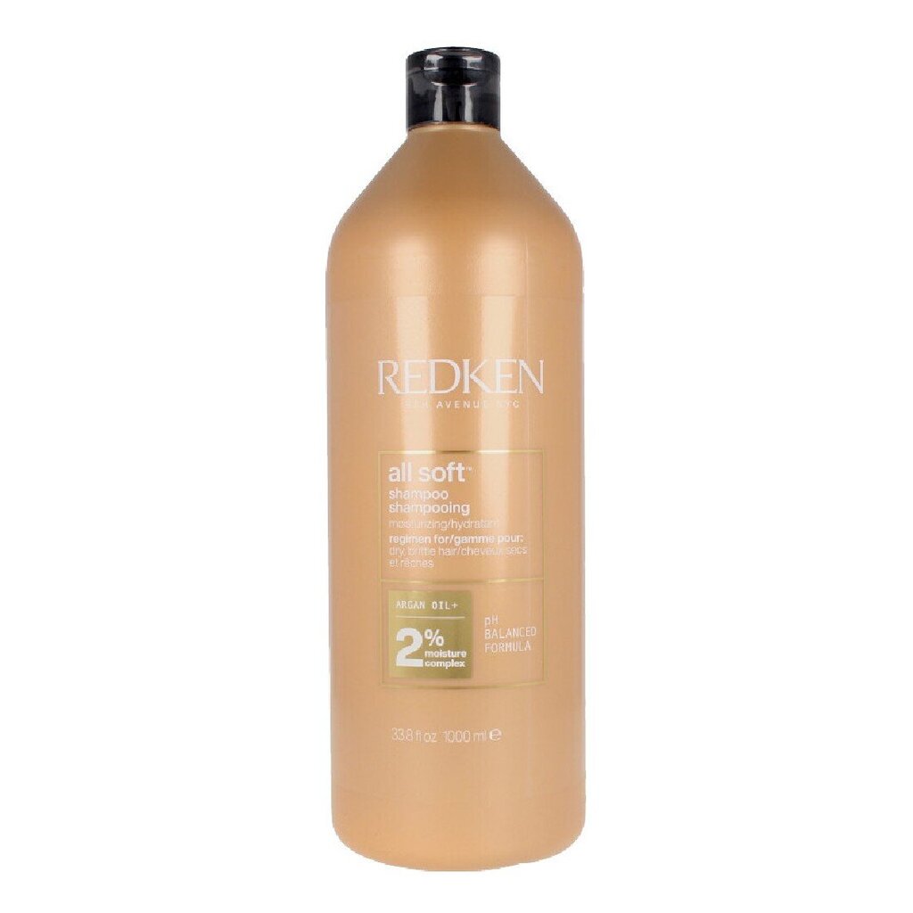 Niisutav šampoon All Soft Redken (1000 ml) цена и информация | Šampoonid | kaup24.ee