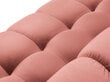 Pehme nurgadiivan Cosmopolitan Design Bali 9S-VU, roosa/must цена и информация | Nurgadiivanid ja nurgadiivanvoodid | kaup24.ee